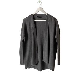 Ann Taylor Gray Wool Cardigan Size Small
